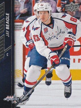 Jay Beagle - 2015/2016 Upper Deck Series 1 NHL Hockey Card